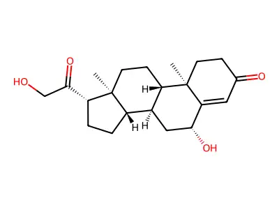 6-Hydroxy-11-deoxycorticosterone structure