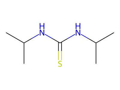 Diisopropylthiourea structure