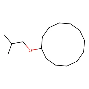Cyclododecane, (2-methylpropoxy)- structure