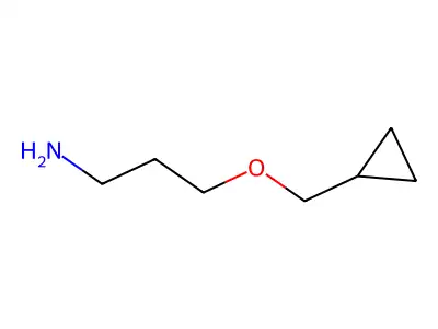 3-(Cyclopropylmethoxy)propan-1-amine structure