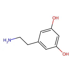 5-(2-Aminoethyl)benzene-1,3-diol structure