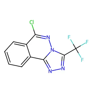 6-Chloro-3-trifluoromethyl-[1,2,4]triazolo[3,4-a]phthalazine structure