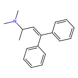 N,N-二甲基-4,4-二苯基-3-丁烯-2-胺 structure