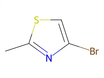 4-Bromo-2-methyl-1,3-thiazole structure
