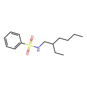 N-[(2S)-2-ethylhexyl]benzenesulfonamide structure