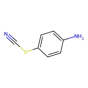 [(4-Aminophenyl)sulfanyl]formonitrile structure