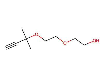 2-(2-[(1,1-Dimethylprop-2-ynyl)oxy]ethoxy)ethan-1-ol structure