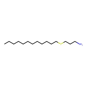 3-(十二烷基硫基)-1-丙胺 structure