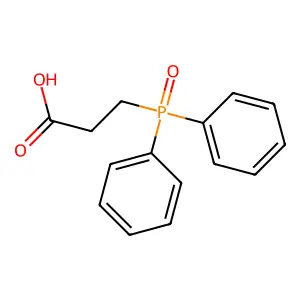 3-(Diphenylphosphoryl)propanoic acid structure