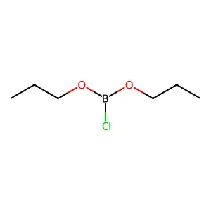 Chloro-bis(n-propyloxy)borane structure