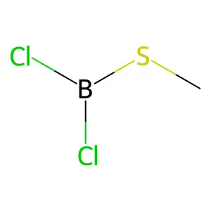 Methylthiothichlroborane structure