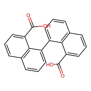 [1,1'-联萘]-8,8'-二甲酸 structure