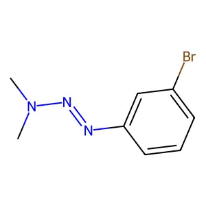 (1E)-1-(3-Bromophenyl)-3,3-dimethyltriaz-1-ene structure