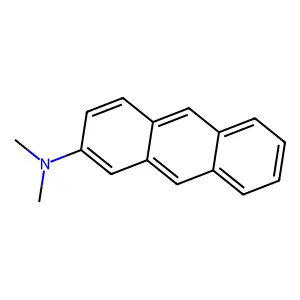 N,N-二甲基-2-蒽胺 structure
