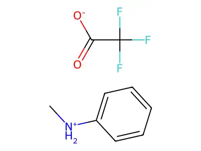 N-Methylanilinium trifluoroacetate structure