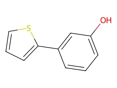 3-(Thiophen-2-YL)phenol structure