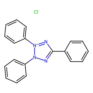 氯化三苯基四氮唑 structure