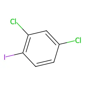 2,4-Dichloro-1-iodobenzene structure
