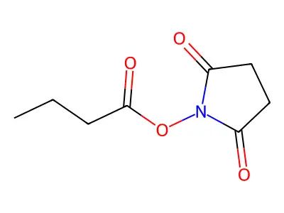 丁酸NHS酯 structure