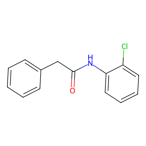 N-(2-Chlorophenyl)-2-phenylacetamide structure