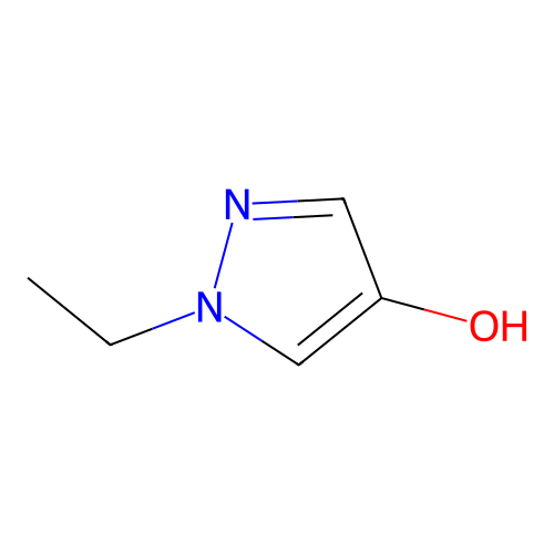 1-ethyl-1H-pyrazol-4-ol structure