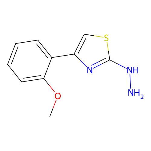 4-(2-Methoxyphenyl)-2(3h)-thiazolone hydrazone structure