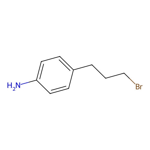 4-(3-Bromopropyl)aniline structure