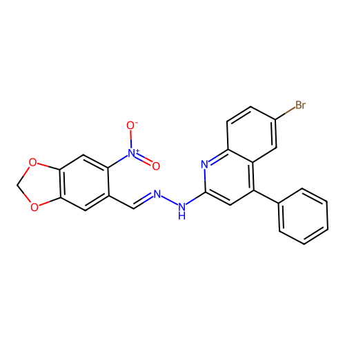 C23H15BrN4O4 structure