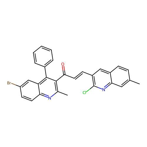 C29H20BrClN2O structure