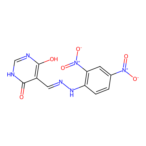 (5Z)-5-[[2-(2,4-dinitrophenyl)hydrazinyl]methylidene]-1H-pyr structure