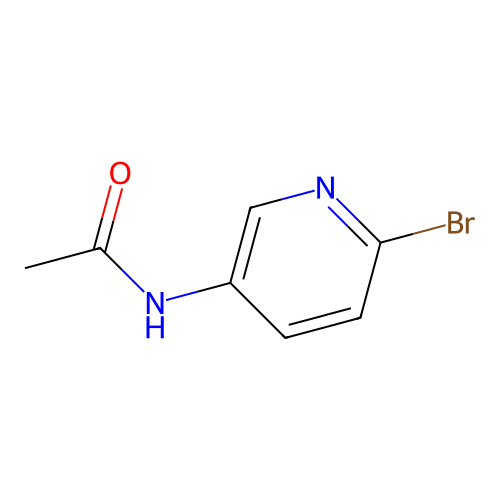 5-Acetamido-2-bromopyridine structure