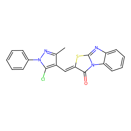 C20H13ClN4OS structure