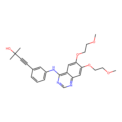Erlotinib Impurity 14 structure