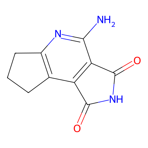 4-Amino-7,8-dihydrocyclopenta[b]pyrrolo[3,4-d]pyridine-1,3(2H,6H)-dione structure