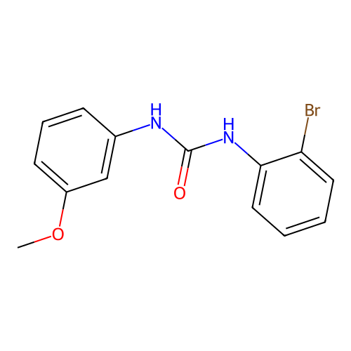 1-(2-Bromophenyl)-3-(3-methoxyphenyl)urea structure