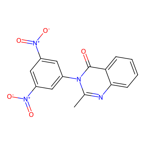 3-(3,5-Dinitro-phenyl)-2-methyl-3H-quinazolin-4-one structure