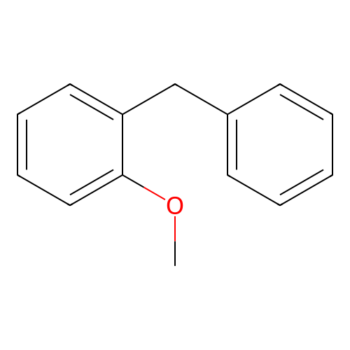 Benzyl anisole structure