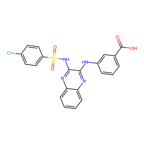 C21H15ClN4O4S structure