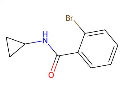 N-Cyclopropyl 2-bromobenzamide structure