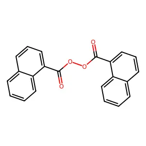 双(1-萘甲酰)过氧化物 structure