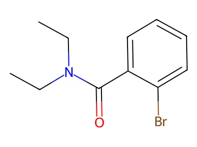 2-bromo-N,N-diethylbenzamide structure