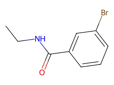 3-bromo-N-ethylbenzamide structure