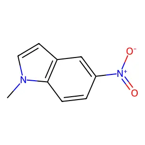 1H-Indole, 1-methyl-5-nitro- structure