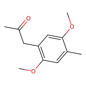 2-Propanone, 1-(2,5-dimethoxy-4-methylphenyl)- structure