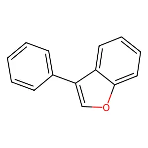 3-Phenylbenzofuran structure