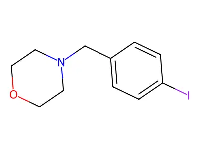 4-(4-Iodobenzyl)morpholine structure