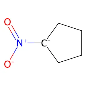 Nitrocyclopentane nitronate structure
