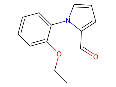 1-(2-ethoxyphenyl)-1H-pyrrole-2-carbaldehyde structure