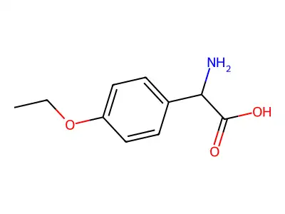 2-amino-2-(4-ethoxyphenyl)acetic Acid structure