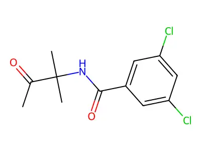 3,5-Dichloro-N-(1,1-dimethyl-2-oxopropyl)benzamide structure